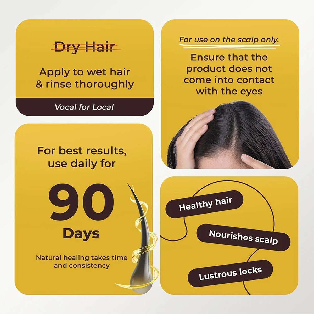 Amla Shikakai Shampoo - 10fl oz/300ml