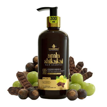 Amla Shikakai Shampoo - 10fl oz/300ml