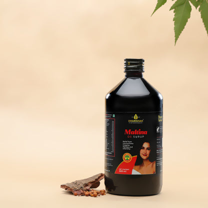 Dharishah Ayurveda Maltina syrup – women’s health supplement for hormonal balance and energy