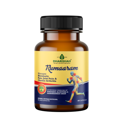 Rumaaram herbal capsules – natural Ayurvedic remedy for arthritis, inflammation, and joint stiffness